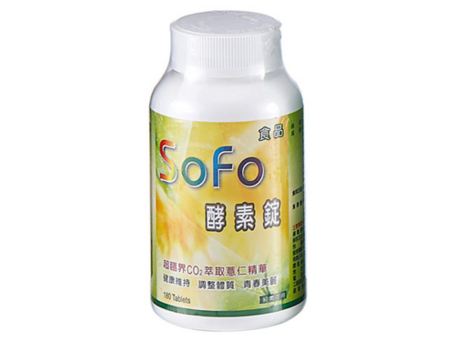 sofo-3 sofo酵素錠(180錠/罐)