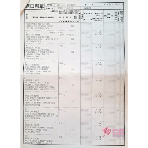 日本國產NECO OUREE喵寵愛(貓用)-雞肉肉泥+海鮮肉泥(20份/包)