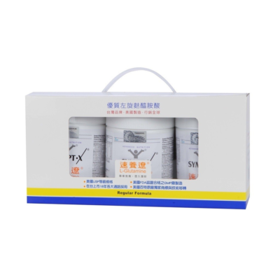 【吉泰】速養遼 (280gX3入 禮盒組) (L-Glutamine, 左旋麩醯胺酸)- 美國進口