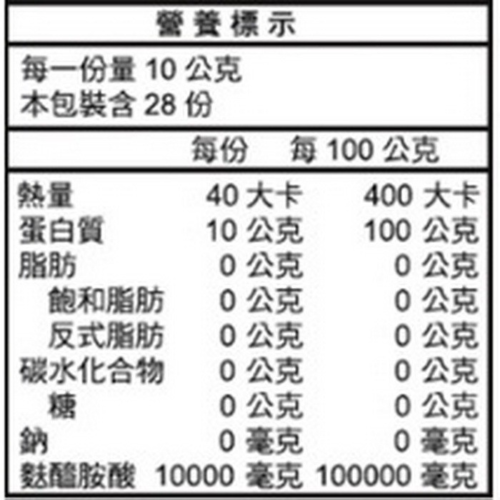 【吉泰】速養遼 (280gX3入 禮盒組) (L-Glutamine, 左旋麩醯胺酸)- 美國進口