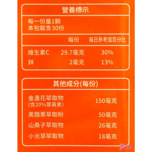 【中化】明亮對策 金盞花葉黃素膠囊(30粒/盒)